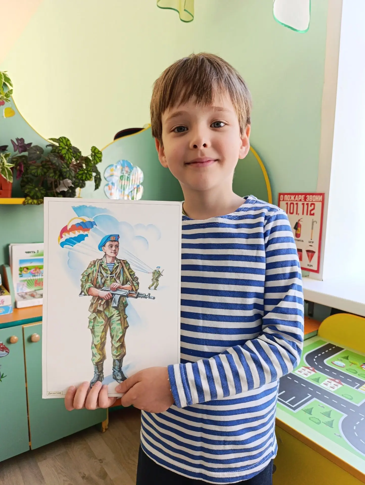 Маленькие десантники: как в детском саду отметили День ВДВ