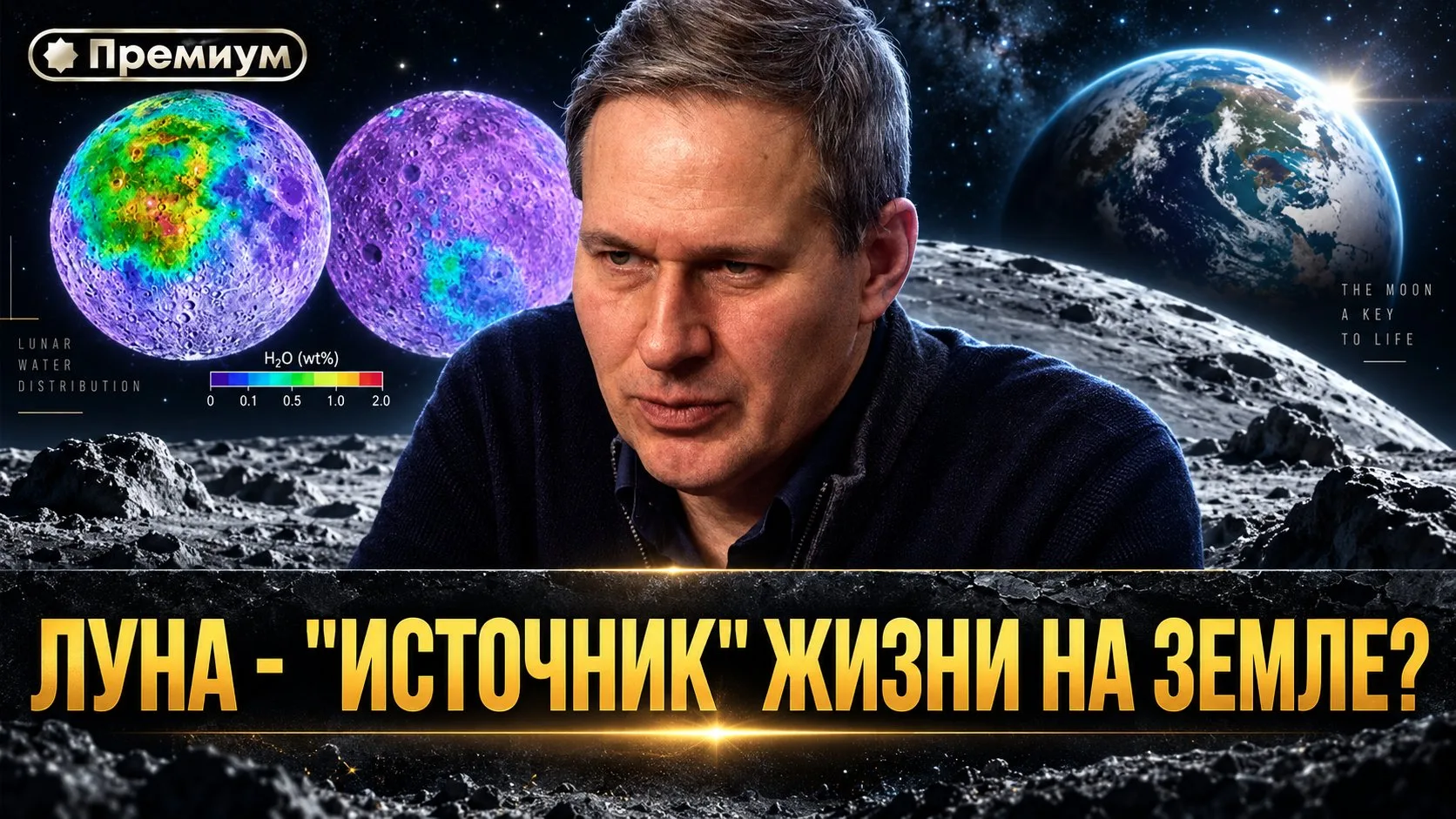 Александр Артамонов | Луна - "источник" жизни на Земле? | Неочевидная история