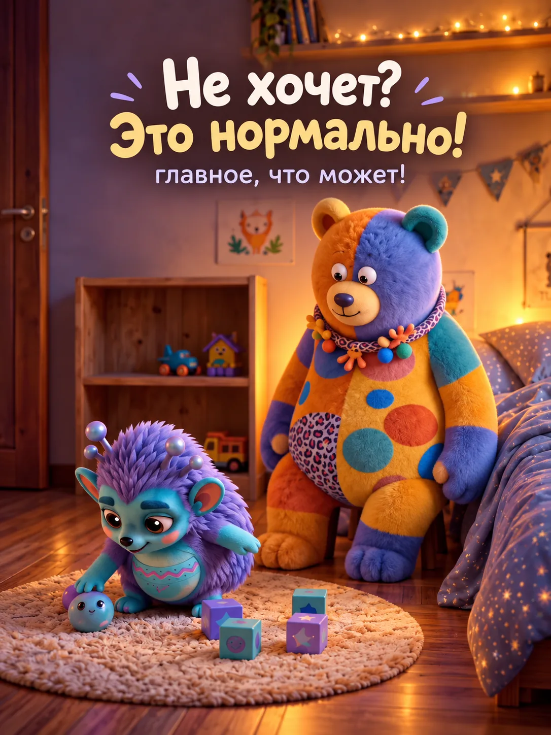 Не каждое «не хочу убирать игрушки» требует глубокого психологического анализа 🤔🔎