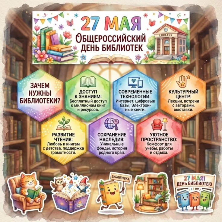 В этот день в 1795 году открыли первую государственную общедоступную библиотеку — Импер...