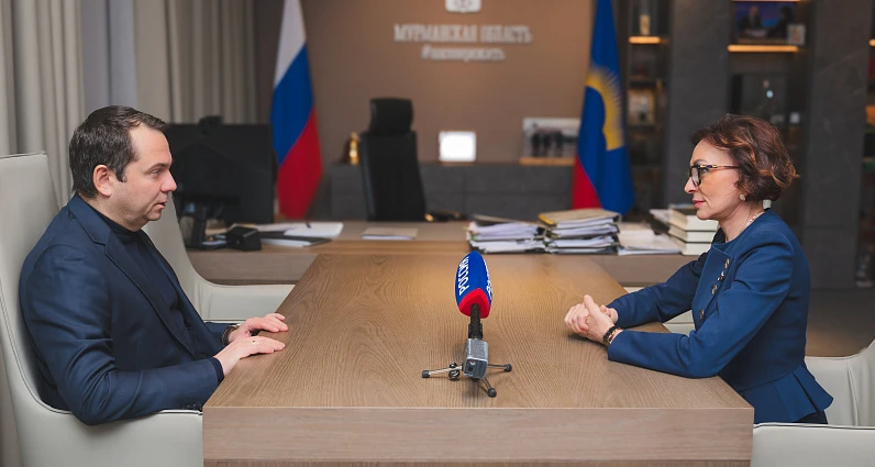 Губернатор Мурманской области Андрей Чибис провел встречу с депутатом Государственной Д...