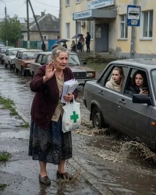 Моя дочь увидела меня промокшей под дождем и сказала: «Садись на маршрутку», даже не представляя, чт