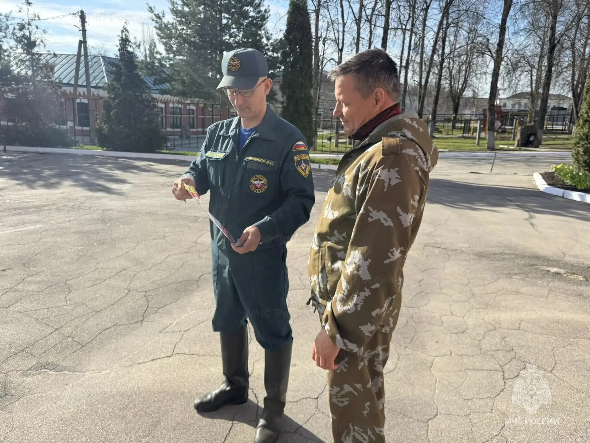 🔷Сотрудники МЧС России провели профилактические мероприятия в Одоевском и Арсеньевском районах  Сотр