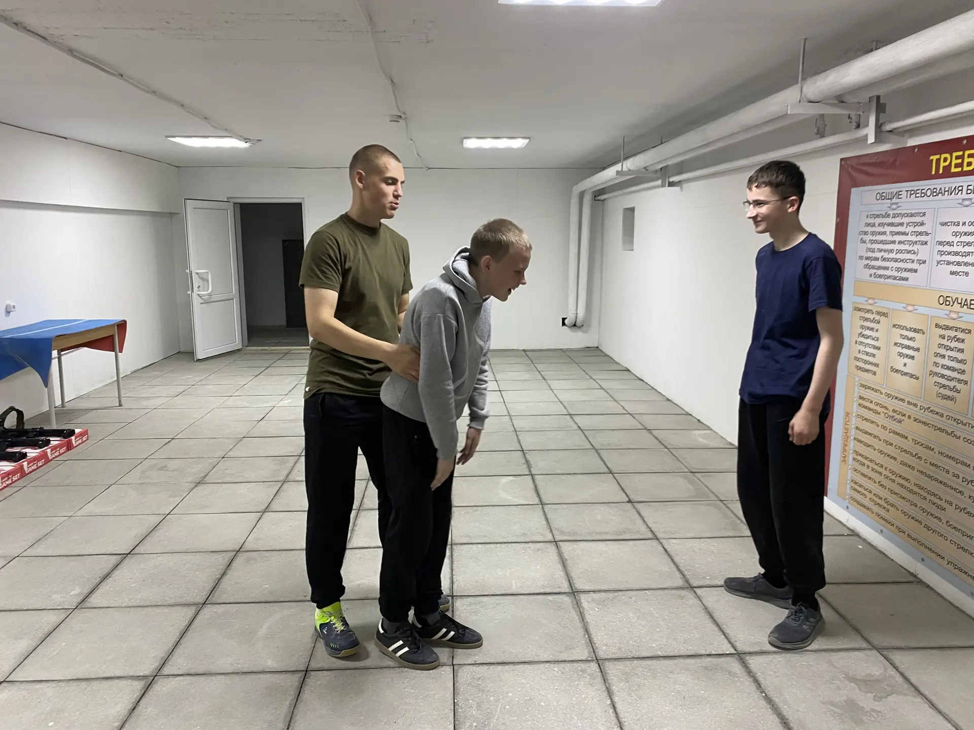 06.10.2026г. Прошла тренировка по «Начальной военной подготовке». 🪖