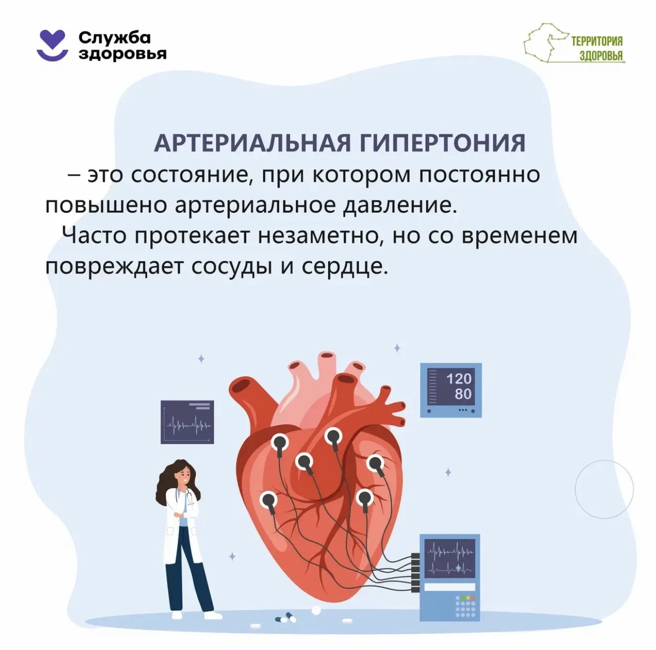 С 11 по 17 мая - Неделя борьбы с артериальной гипертонией (в честь Всемирного дня борьб...