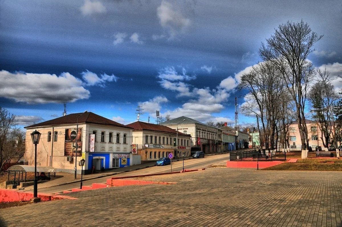 Рузские улицы тихого города