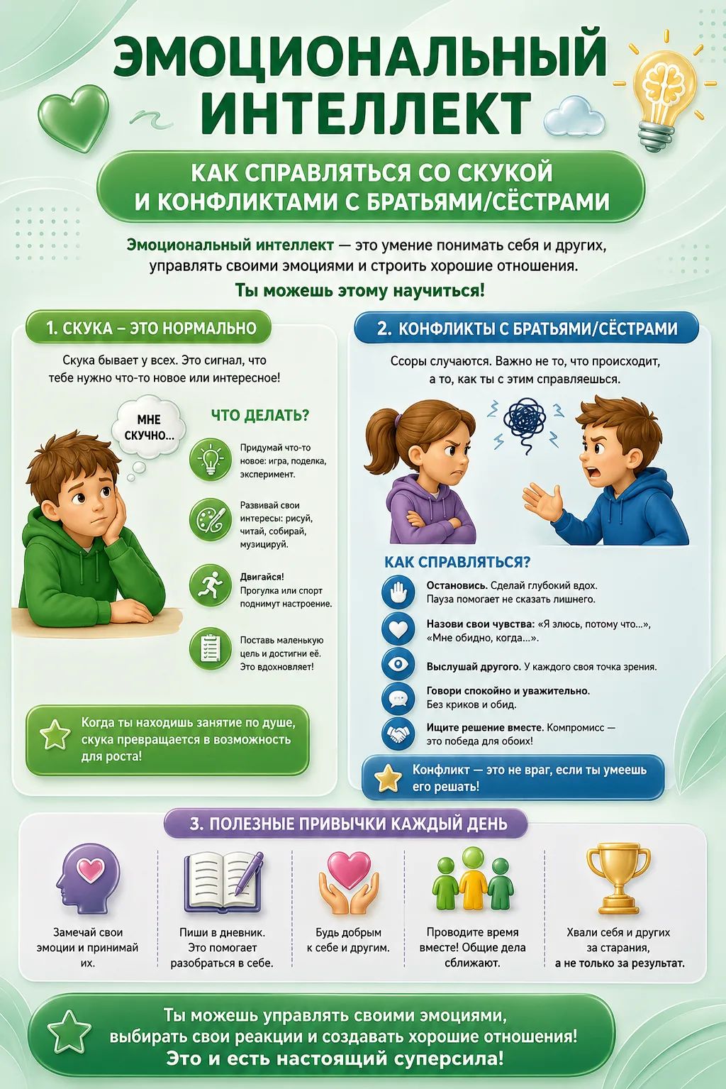 🧠 Эмоциональный интеллект — настоящая суперсила!