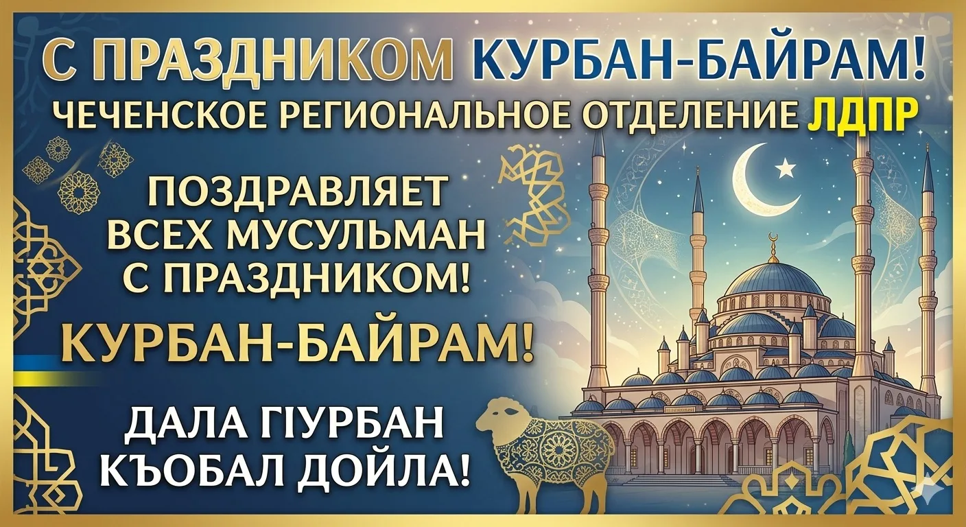 С праздником Курбан-байрам! 🌙🐑
