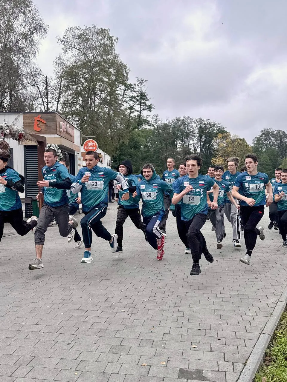 🏃‍♀️Во Владикавказе на Водной станции состоялся забег «Кросс нации»