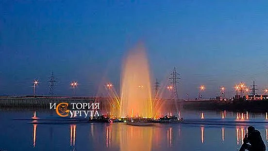 Цветной фонтан на Сайме, 2009 год. Застали?