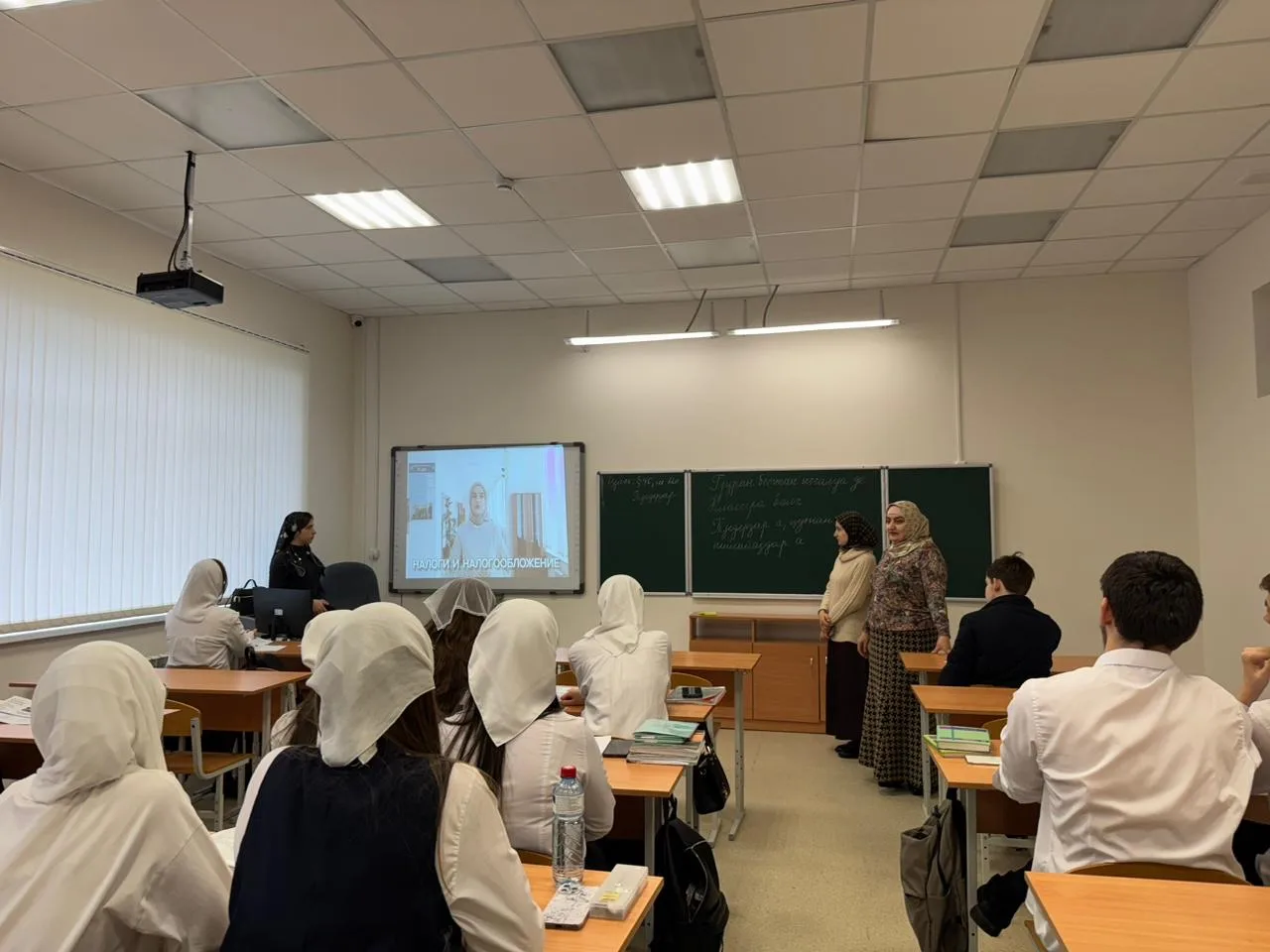 🎓 Профориентация в МБОУ «Гимназия №3» г. Грозного  9 декабря представители кафедры «Экономика и экон