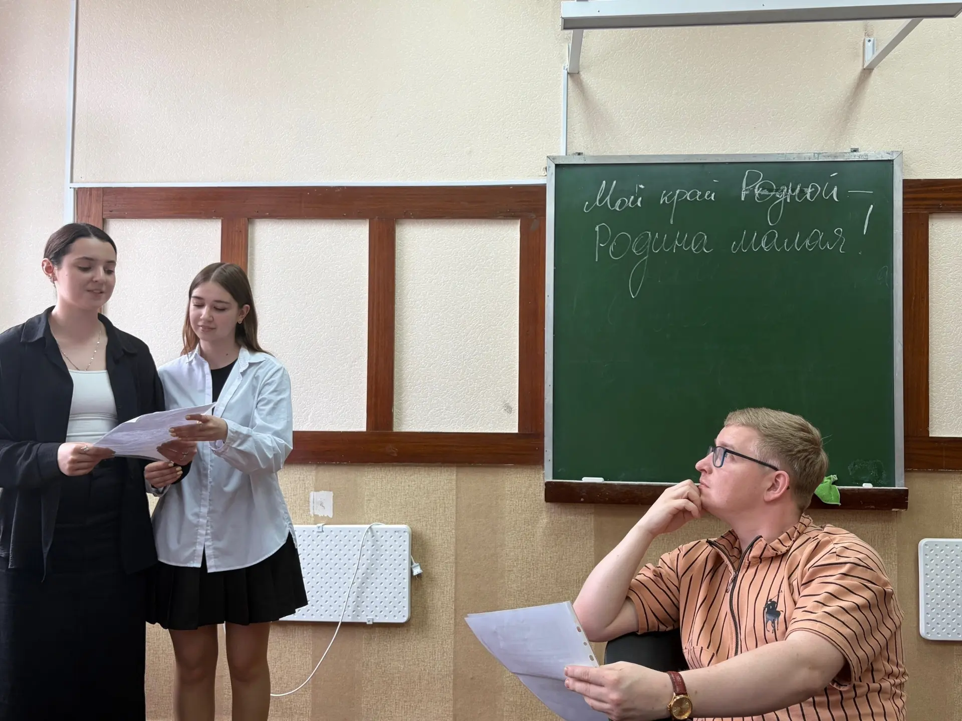 «Мой край родной — родина малая»: так звучала тема сегодняшнего кураторского часа в нашем колледже!
