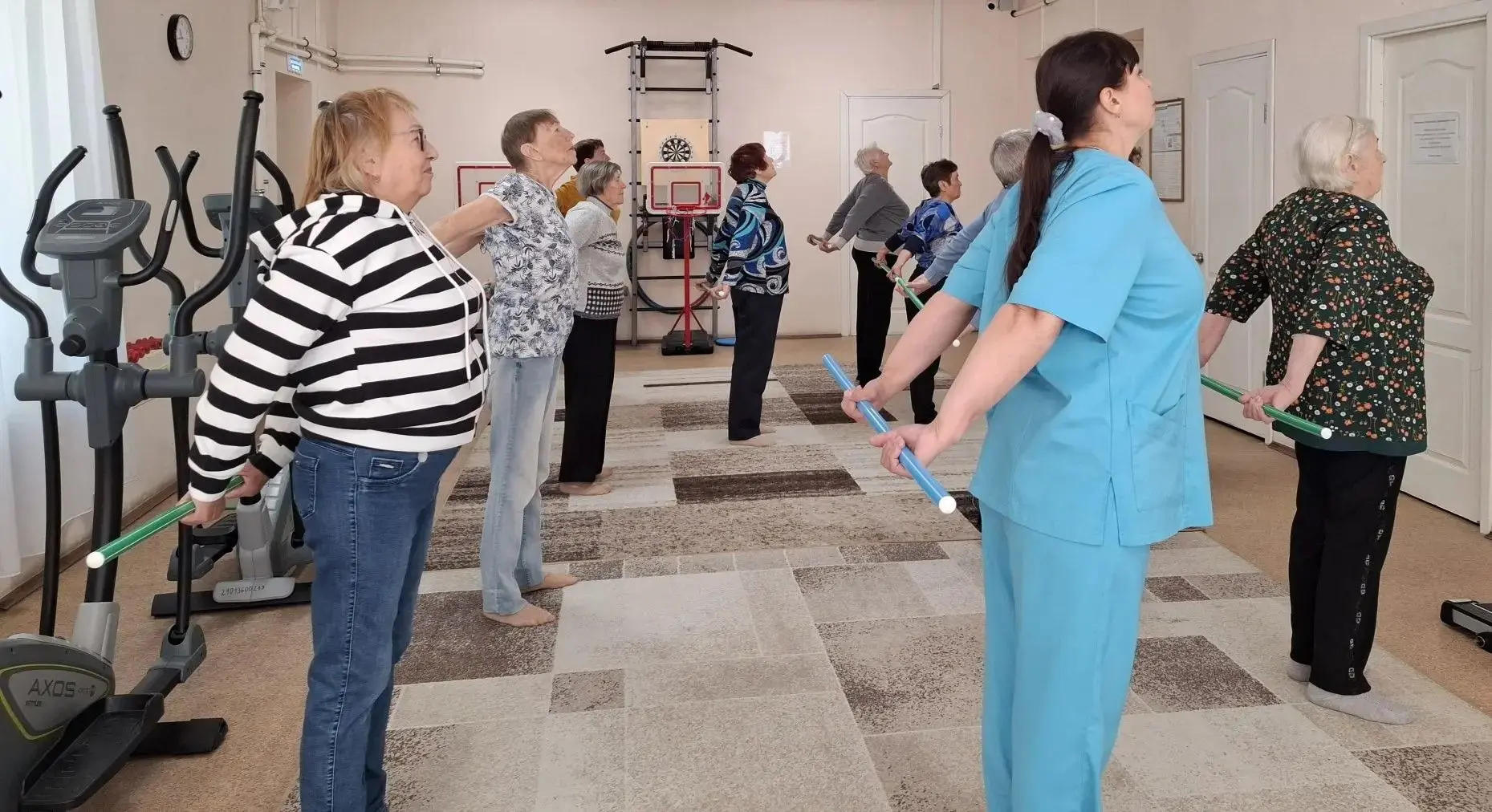 ✅️ Сегодня в рамках программы «Активное долголетие» в МБУ «ЦСОН Первомайского района г....
