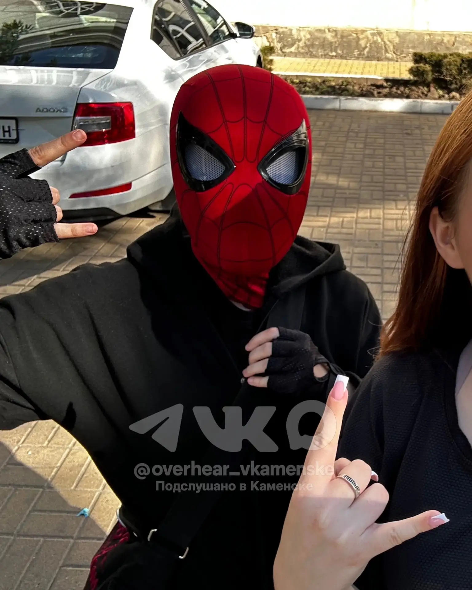 🕸️ "Сегодня увидели каменского человека-паука! Спасибо большое за чудесное настроение ...