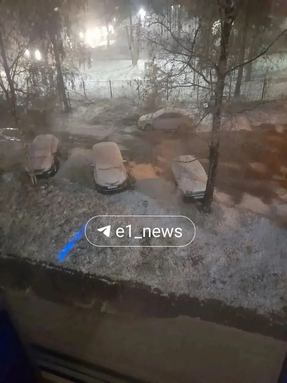 ❄️ На Урале выпал первый снег