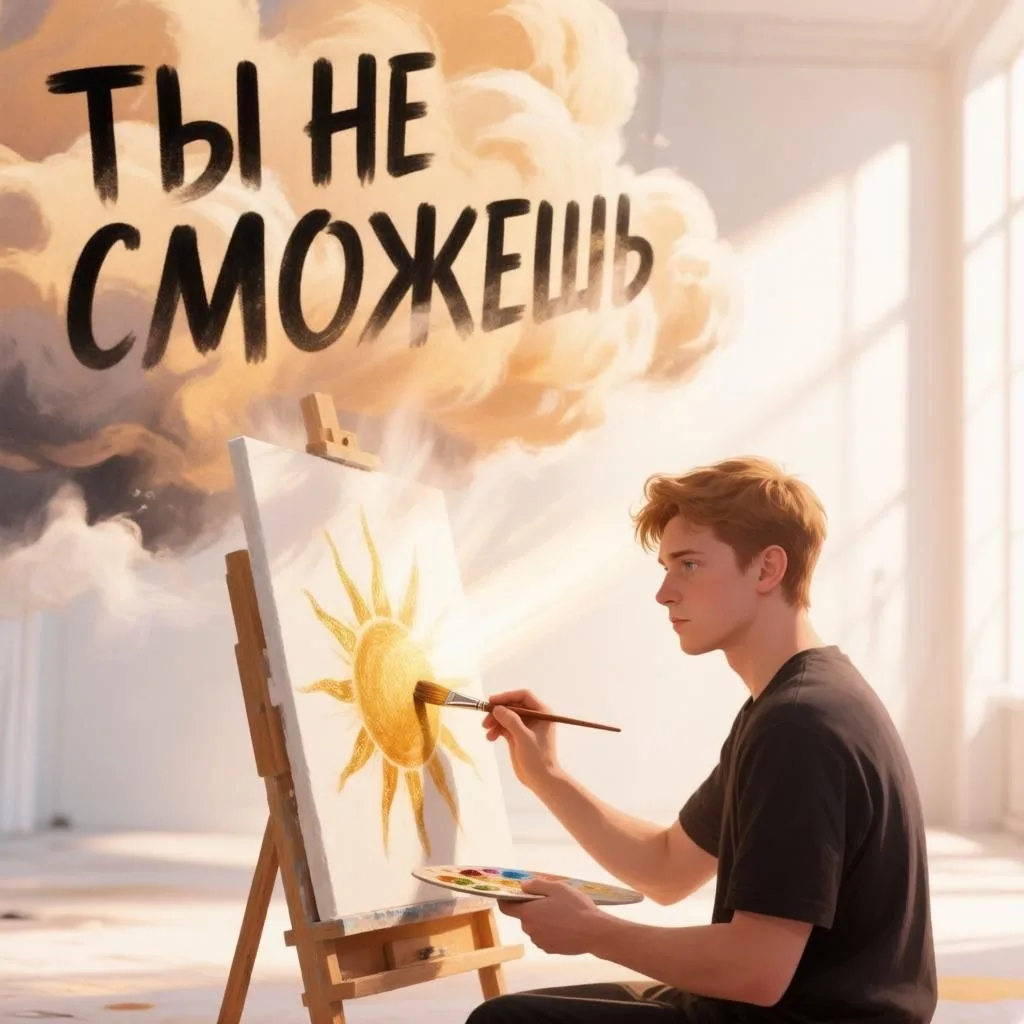 «Пока ты не начнёшь — он не заткнётся»