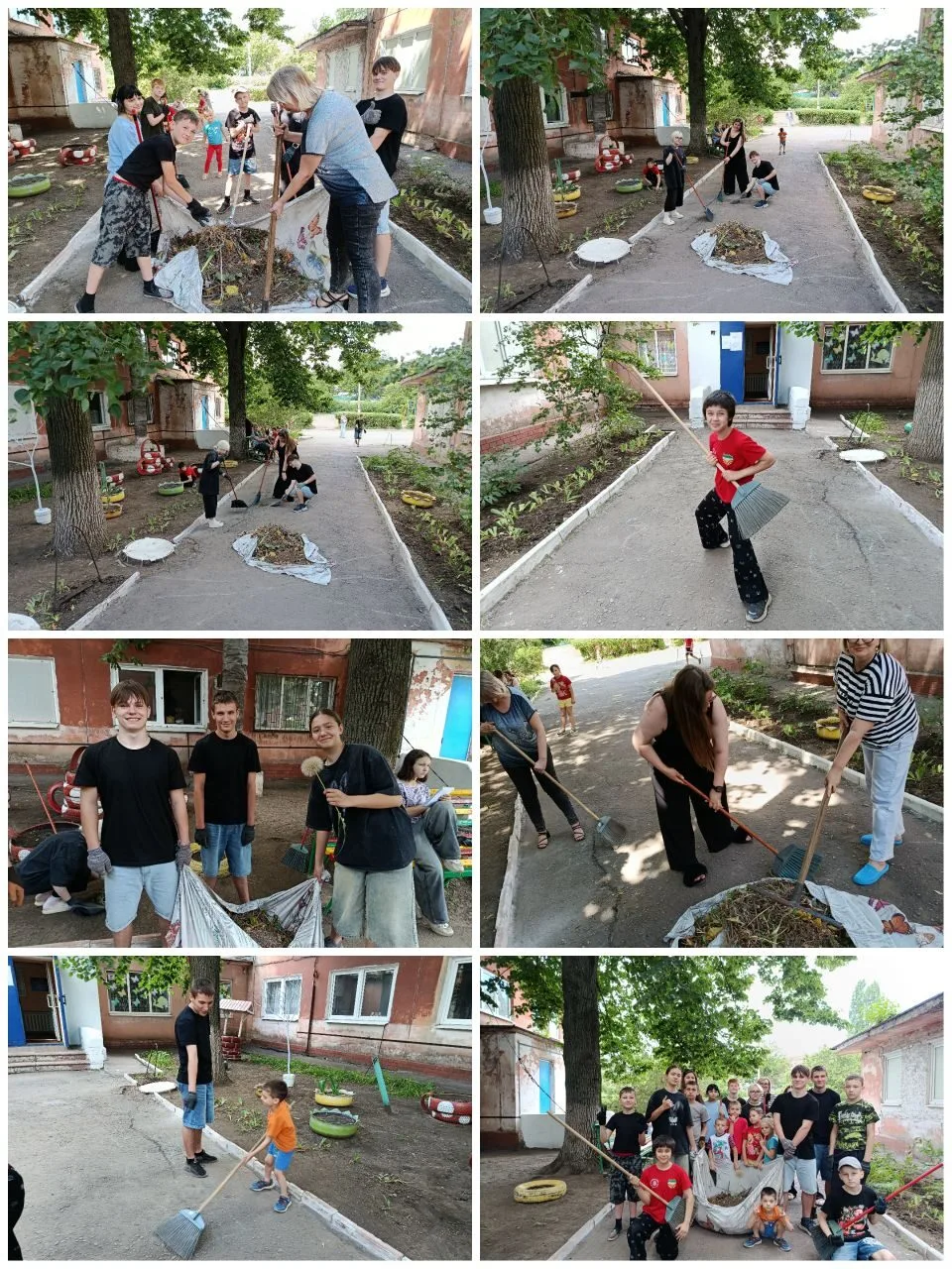 🤝🔷Совместный труд- не только делает наш Дом чище, но и объединяет людей, это прекрасн...