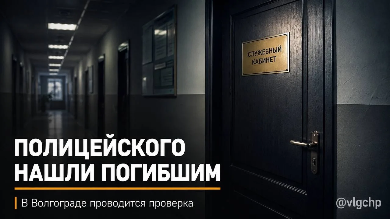 В Волгограде в служебном кабинете нашли погибшим 24-летнего полицейского