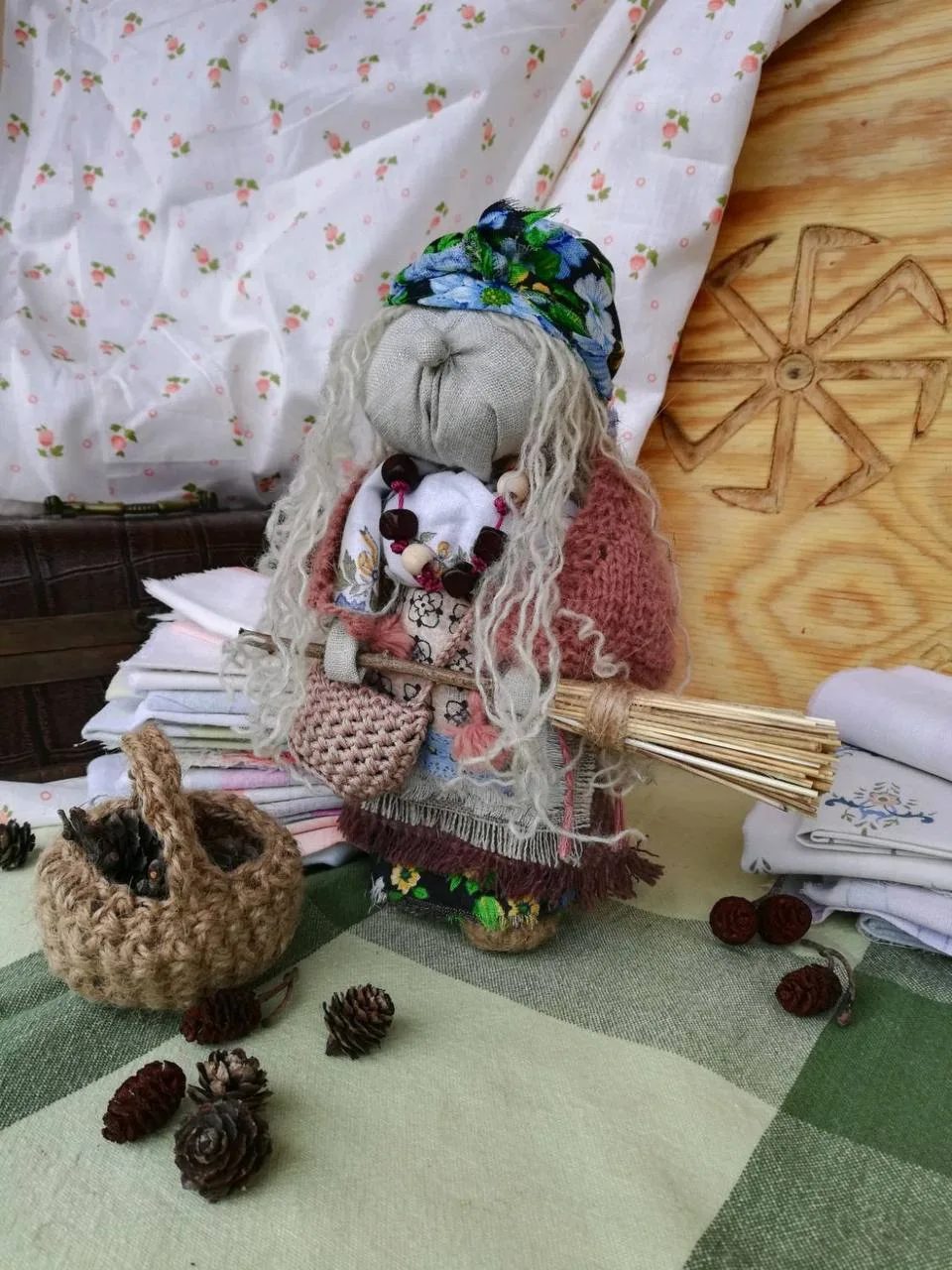 Кукла Баба Яга — сильнейший оберег для женщины, дома, семьи, оберег на деньги, финансы, благополучие