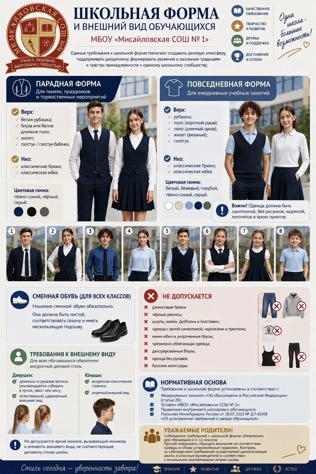 Уважаемые родители и законные представители!