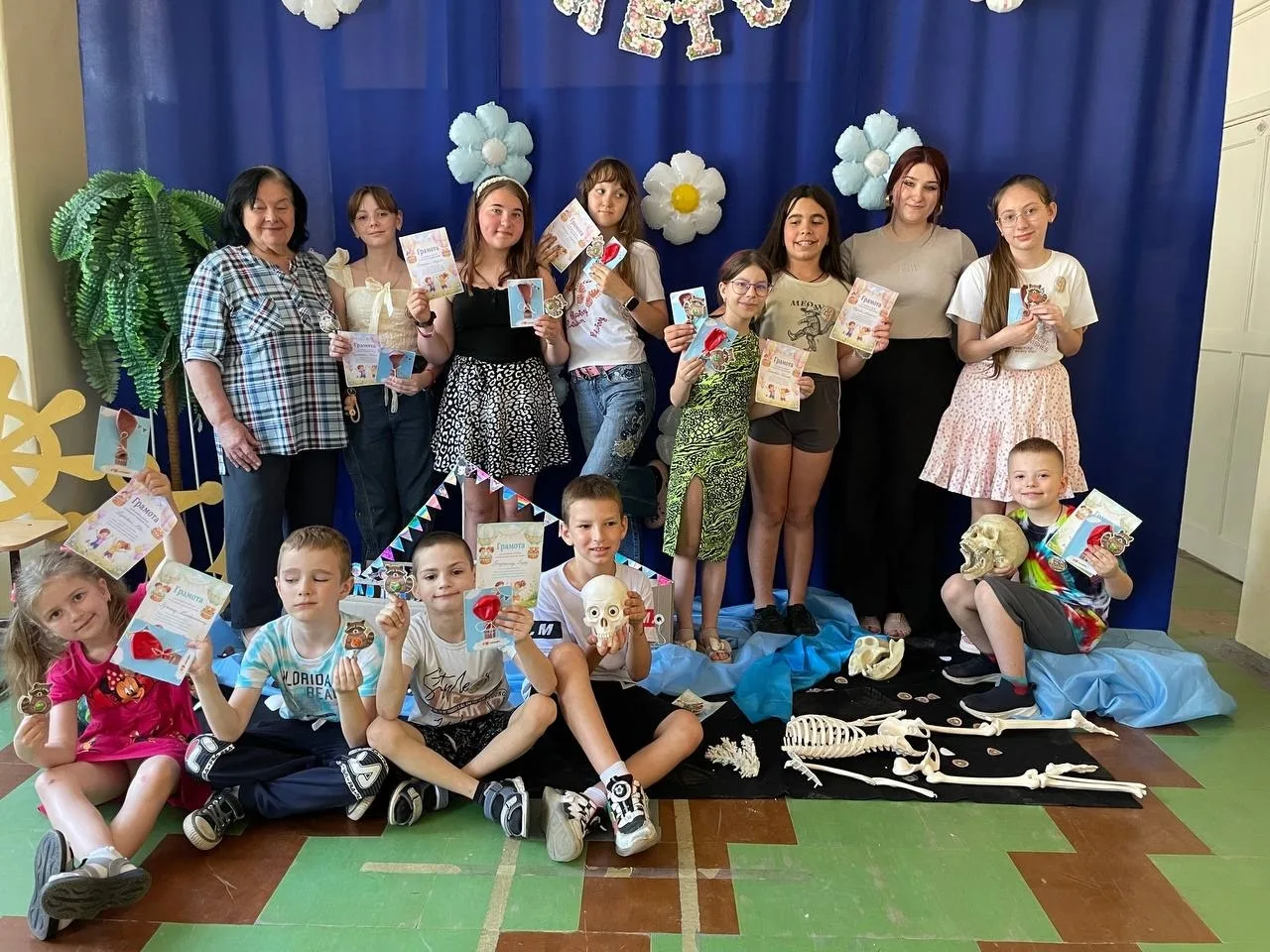 🎉 Последний день в нашем пришкольном лагере — День игр! 🎊