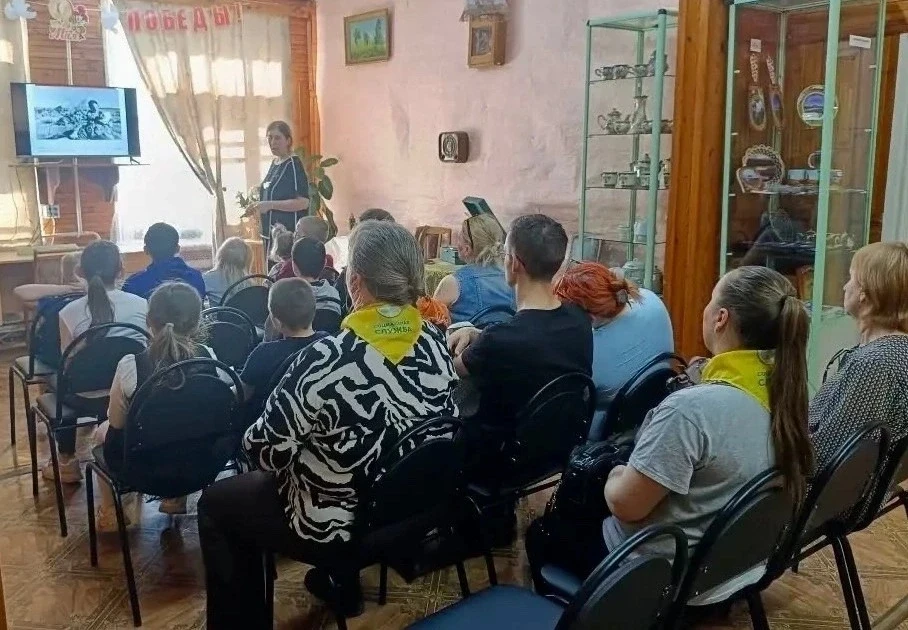 🎗⭐Специалистами Лебяжского отдела социального обслуживания населения совместно с Лебяж...