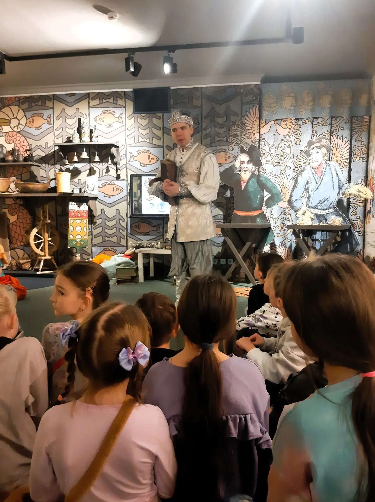 ✨ Второклассники отправились в путешествие по сказкам Пушкина  Ученики 2 «К» класса посетили интерак