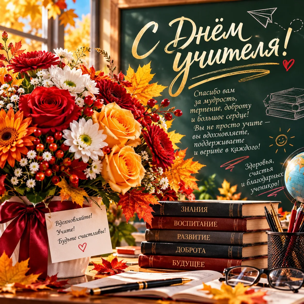 📚 С Днём учителя!