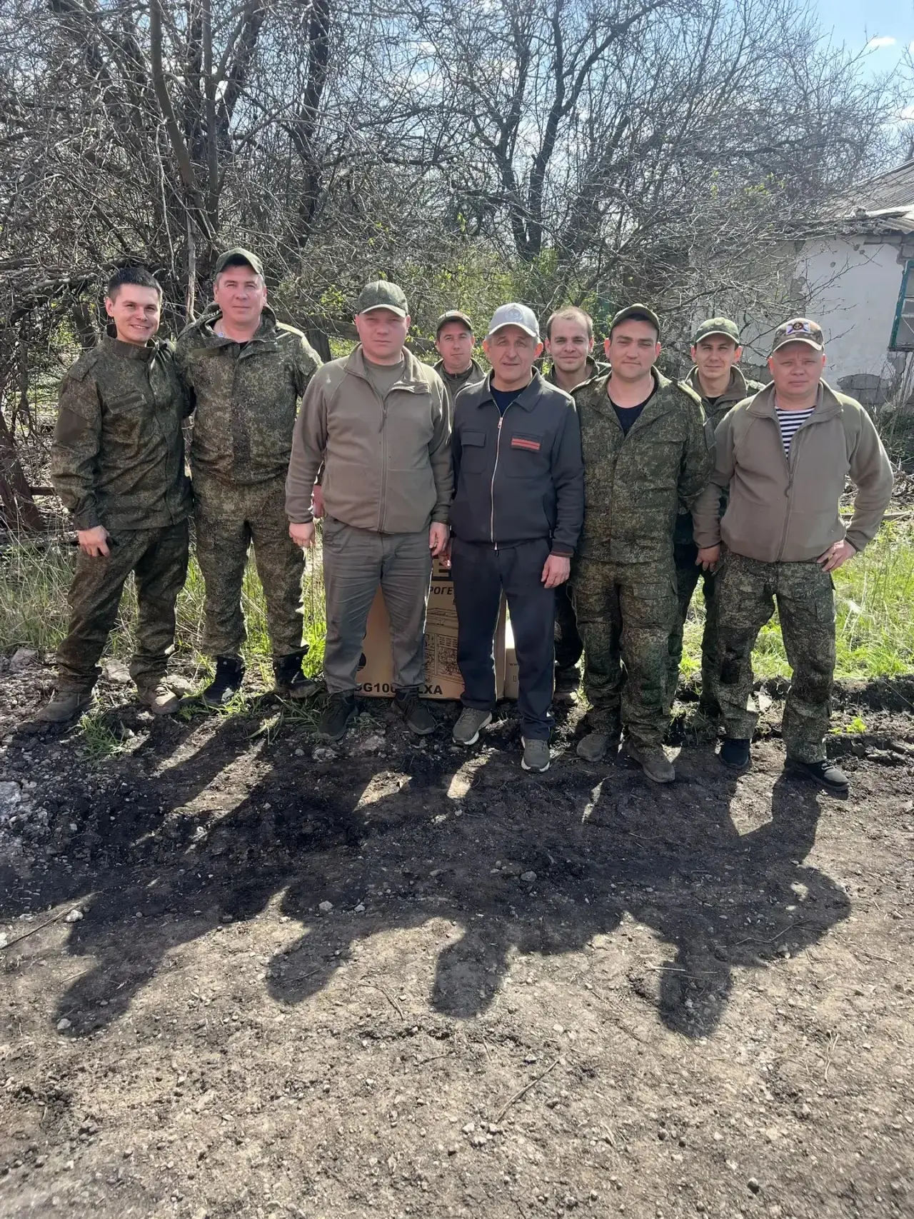 Глава Лаишевского района доставил очередной гуманитарный груз бойцам на передовую  Помощь получили 2