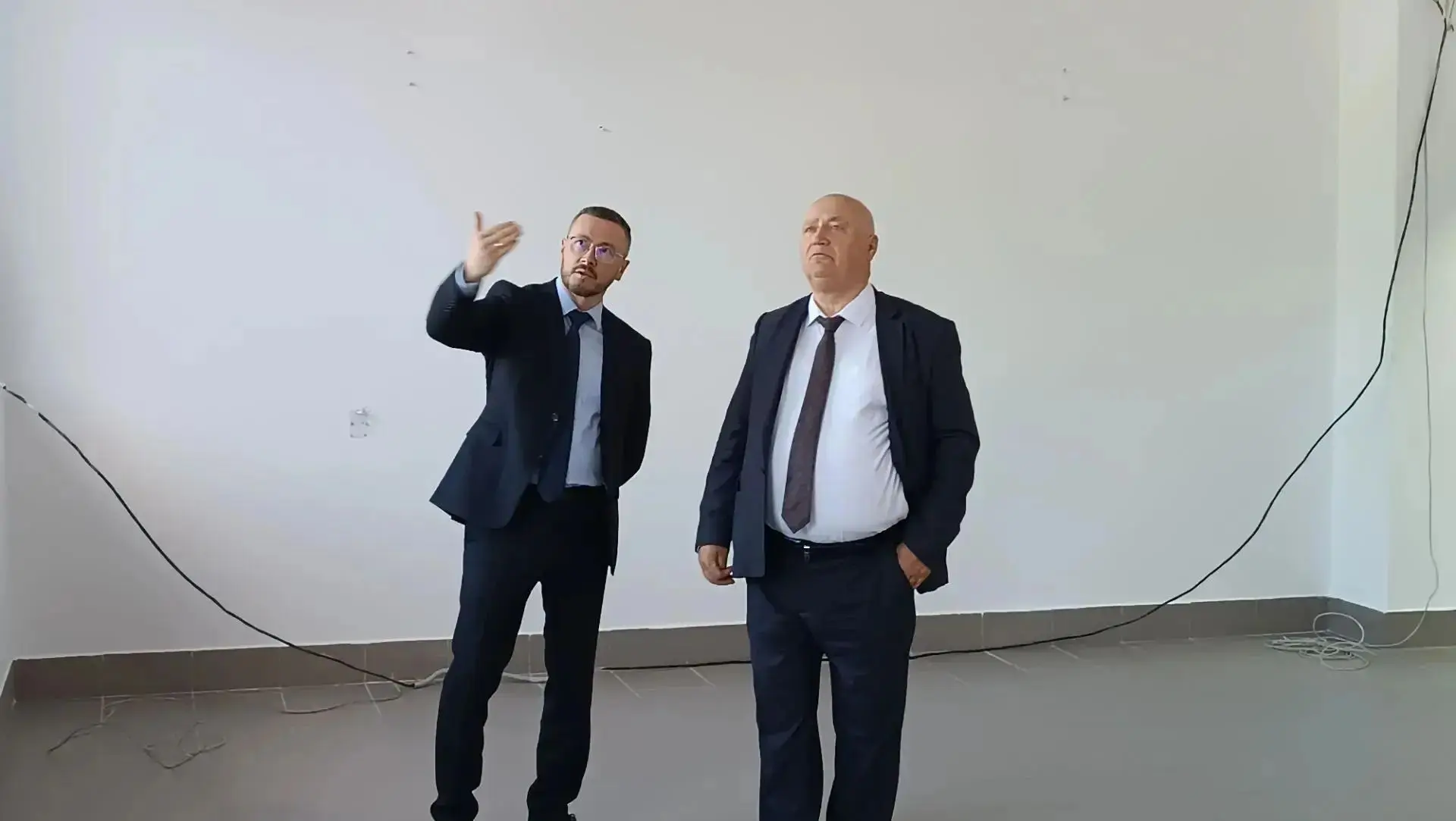 🤝Вместе с ректором Анатолием Шаминым осмотрел учебные корпуса «Княгининского университ...