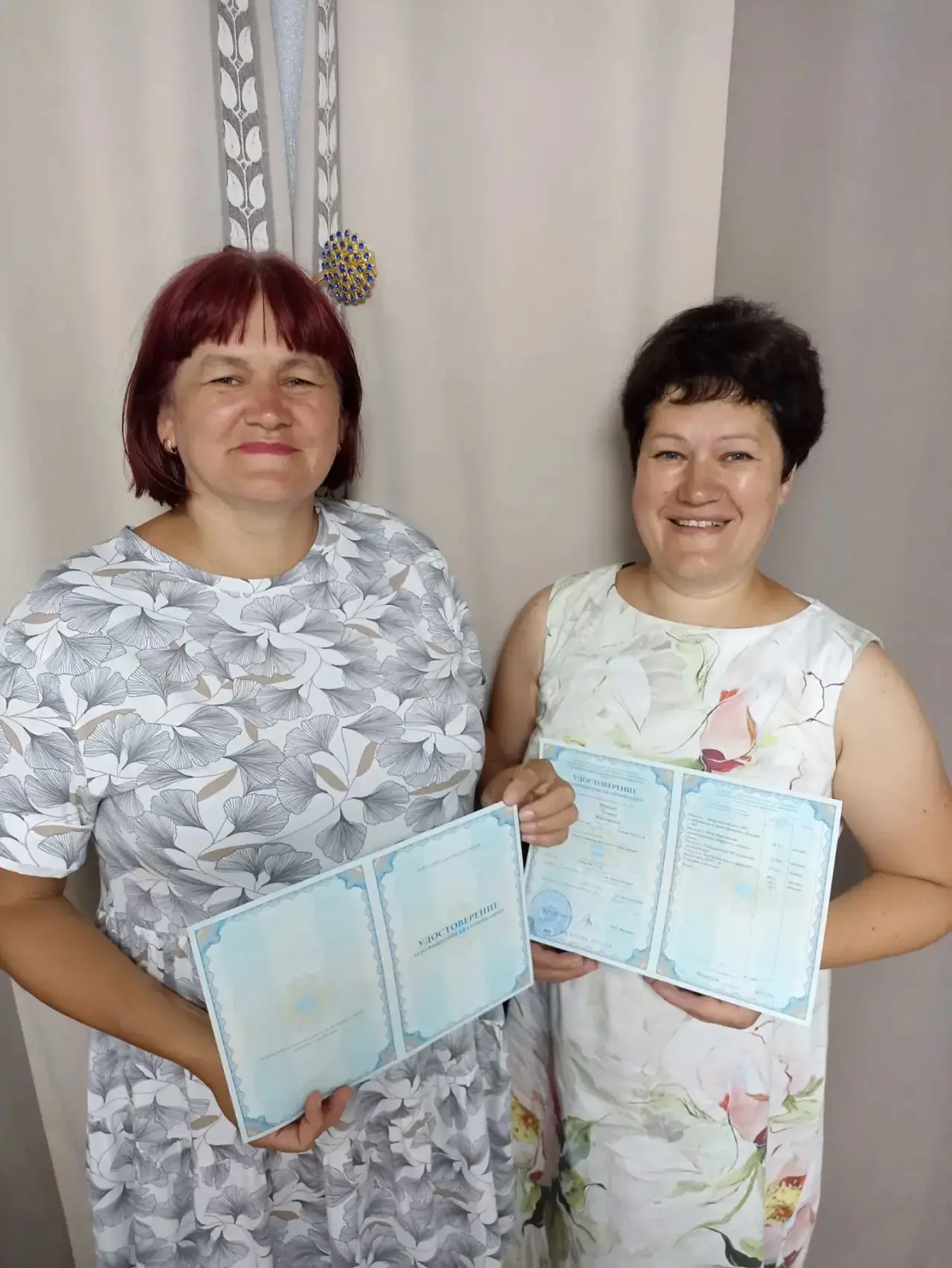 Педагоги Ж.К. Щербина и Т.В. Фоменко успешно завершили обучение в ДВФУ по программе повышения квалиф