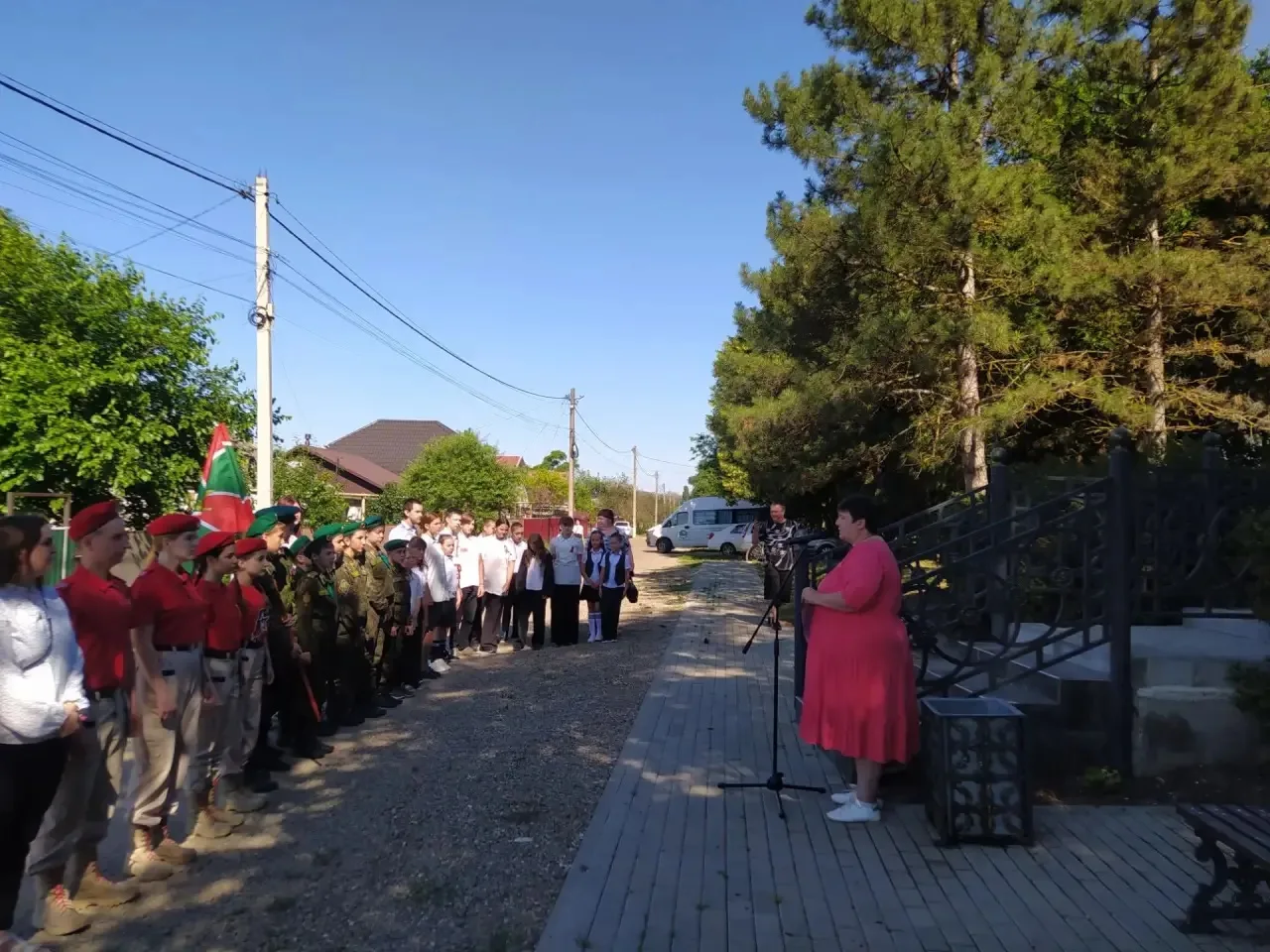 22 июня, в День памяти и скорби, учащиеся МОБУ СОШ 2 приняли участие в митинге, состоявшемся на мемо