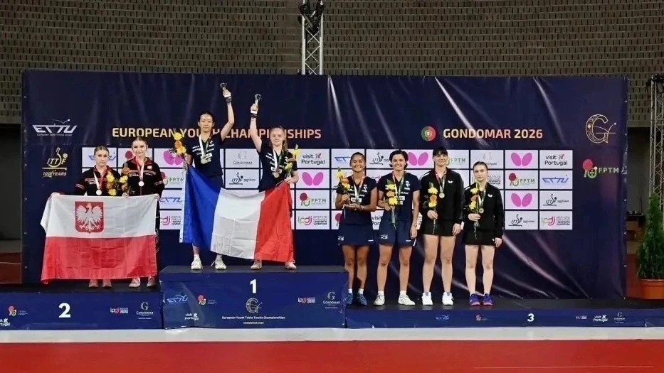 Подача, удар, бронза! Анастасия Иванова — призёр первенства Европы 🏓

В Гондомаре (Португалия) заве