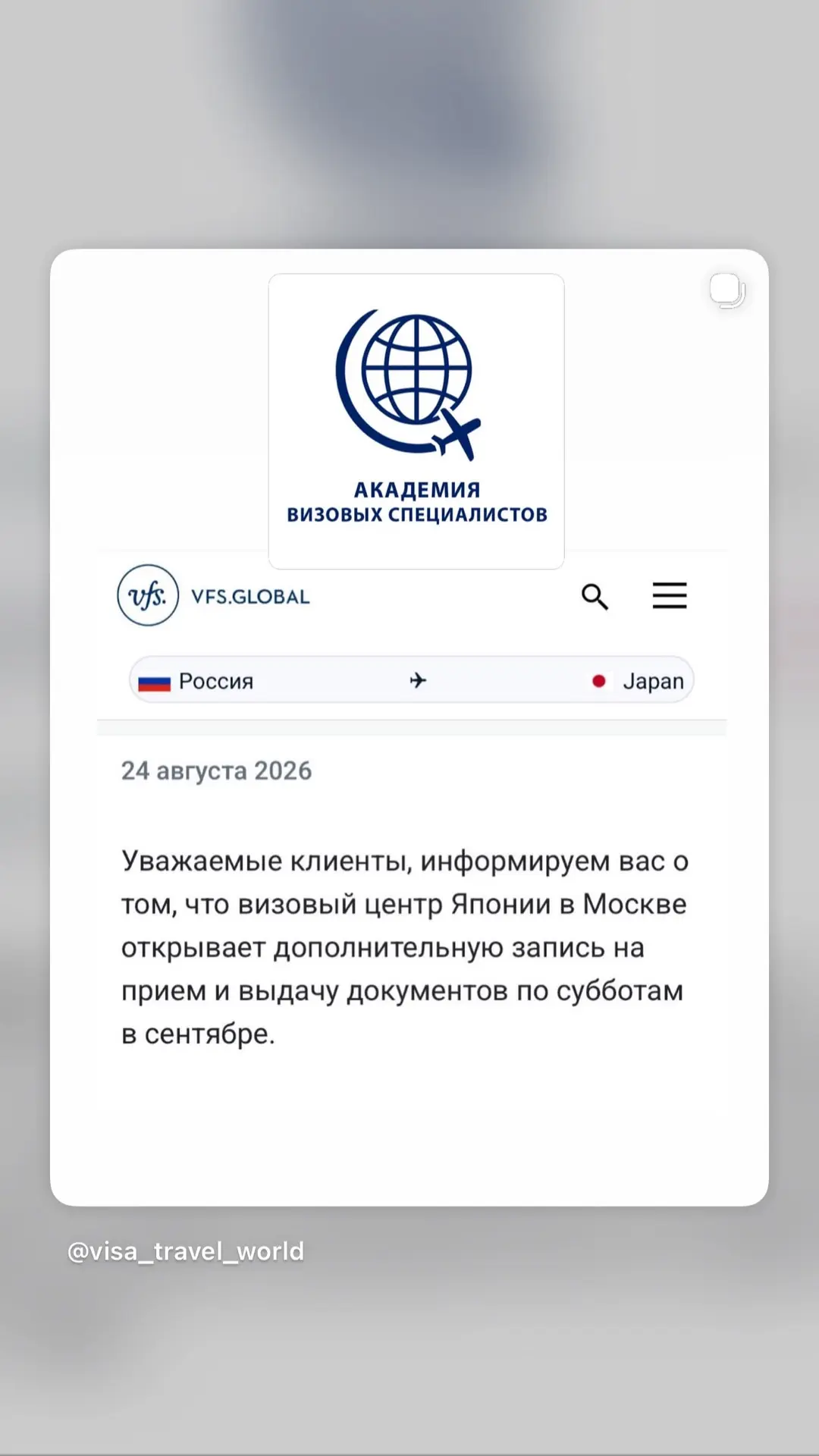 🇯🇵 Виза Японии — лучшее, что может быть сегодня