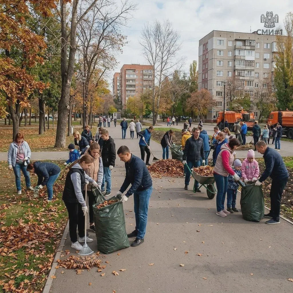 🍂 В Саратове 3 октября пройдёт общегородской субботник
