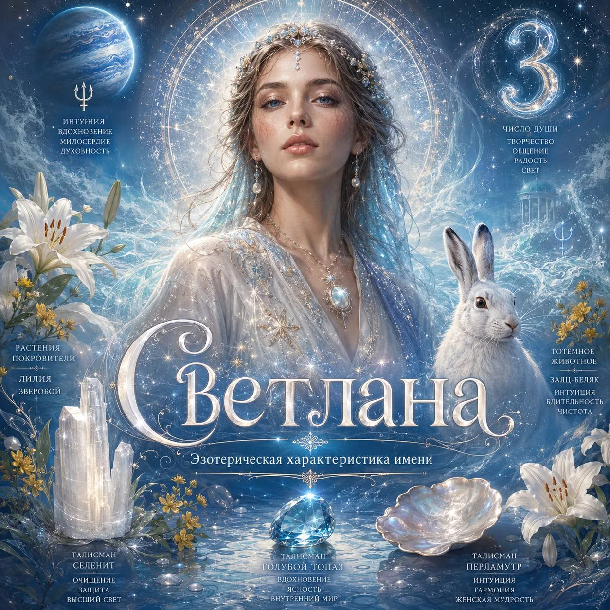 ✨ Эзотерическая характеристика имени Светлана