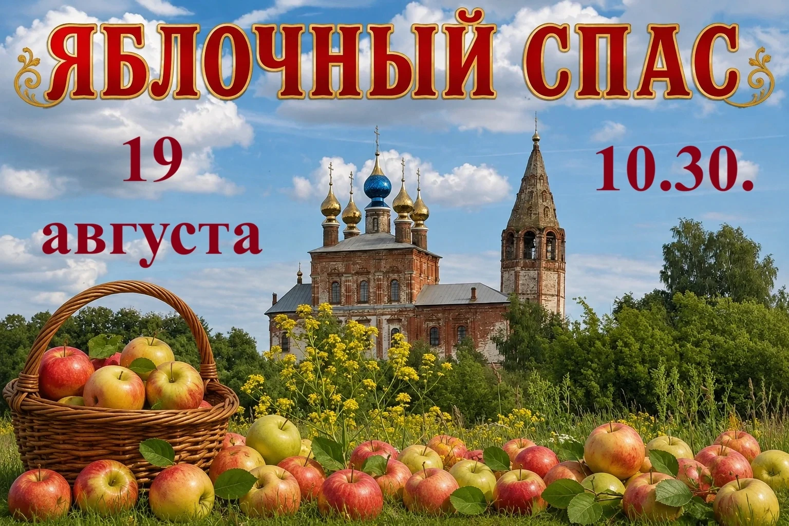 🍎 Приглашаем на «Яблочный Спас 2026»!