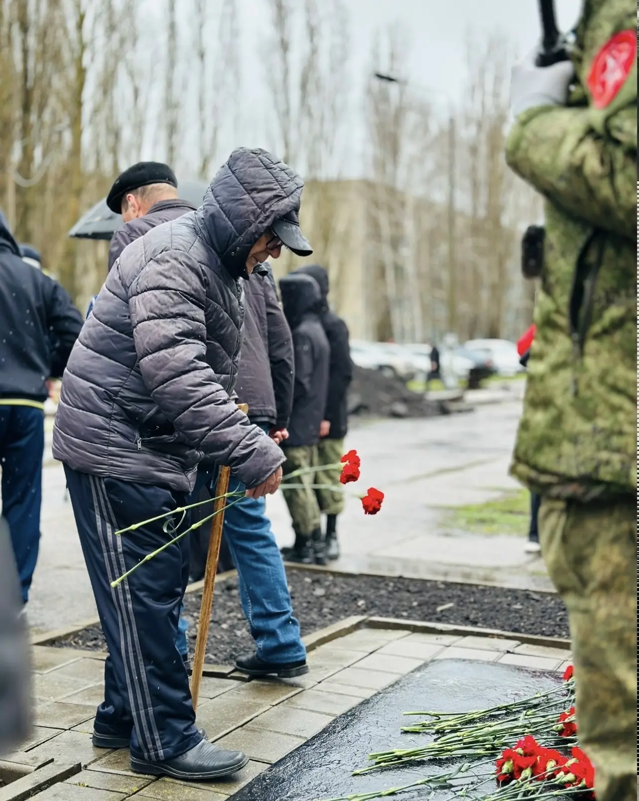 🎗️Сегодня у памятника жертвам ядерных аварий и катастроф прошел митинг, посвященный подвигу ликвидат