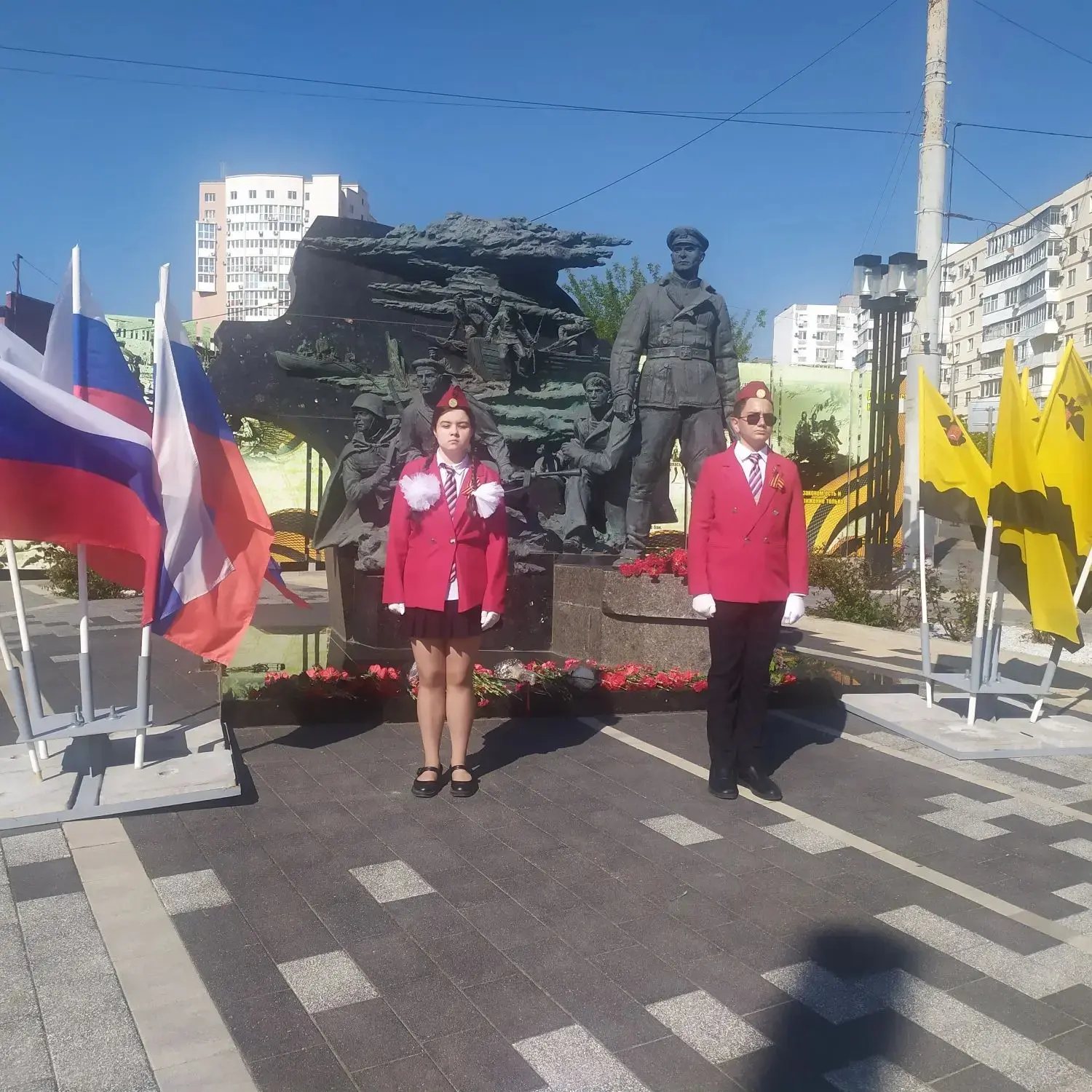 В рамках празднования Дня Победы по всей России проходят торжественные мероприятия, и почетную «Вахт
