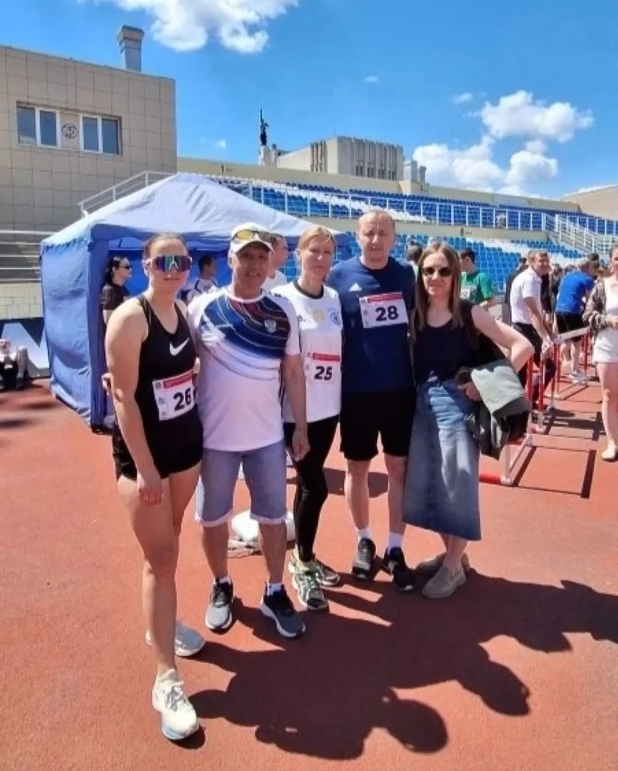 🏃‍♂ На стадионе «Трудовые резервы» в городе Курске прошел седьмой этап Спартакиады муниципальных об