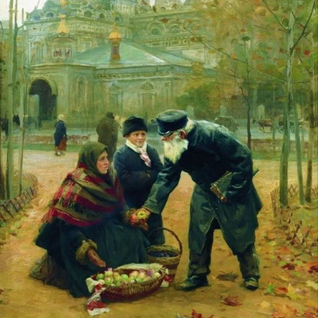 🎨 Николай Алексеевич Касаткин
"Добрый дедушка"

Доброта

Доброта – она не увядает
И не ждёт взаимно