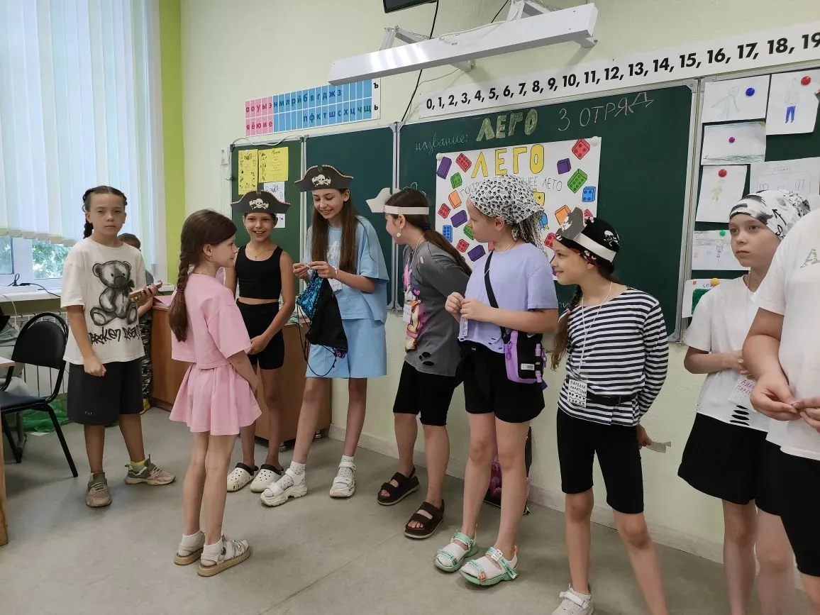 💥 Ура! Сегодня в нашем лагере царила настоящая пиратская атмосфера! 👥 Ребята из 5 отряда устроили 