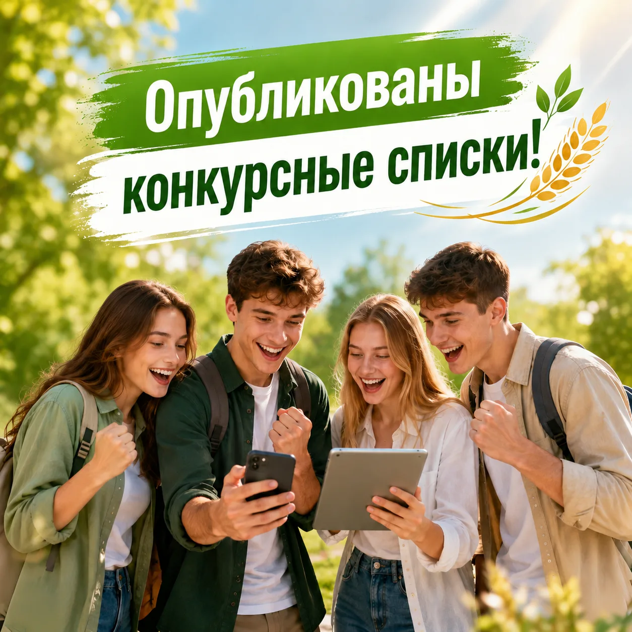 ⚡ В Курском ГАУ опубликованы конкурсные списки на бюджетные места по программам бакалавриата и специ