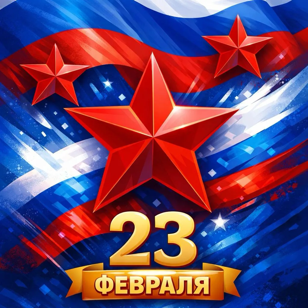 🎖С Днём защитника Отечества!