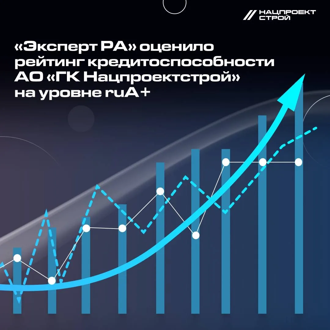 Агентство «Эксперт РА» впервые присвоило АО «Группа Компаний Нацпроектстрой» кредитный рейтинг на ур
