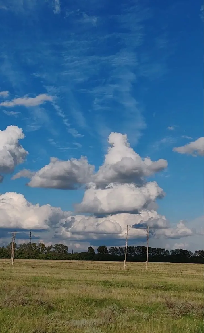 Трёхэтажное облако. ☁️☁️☁️