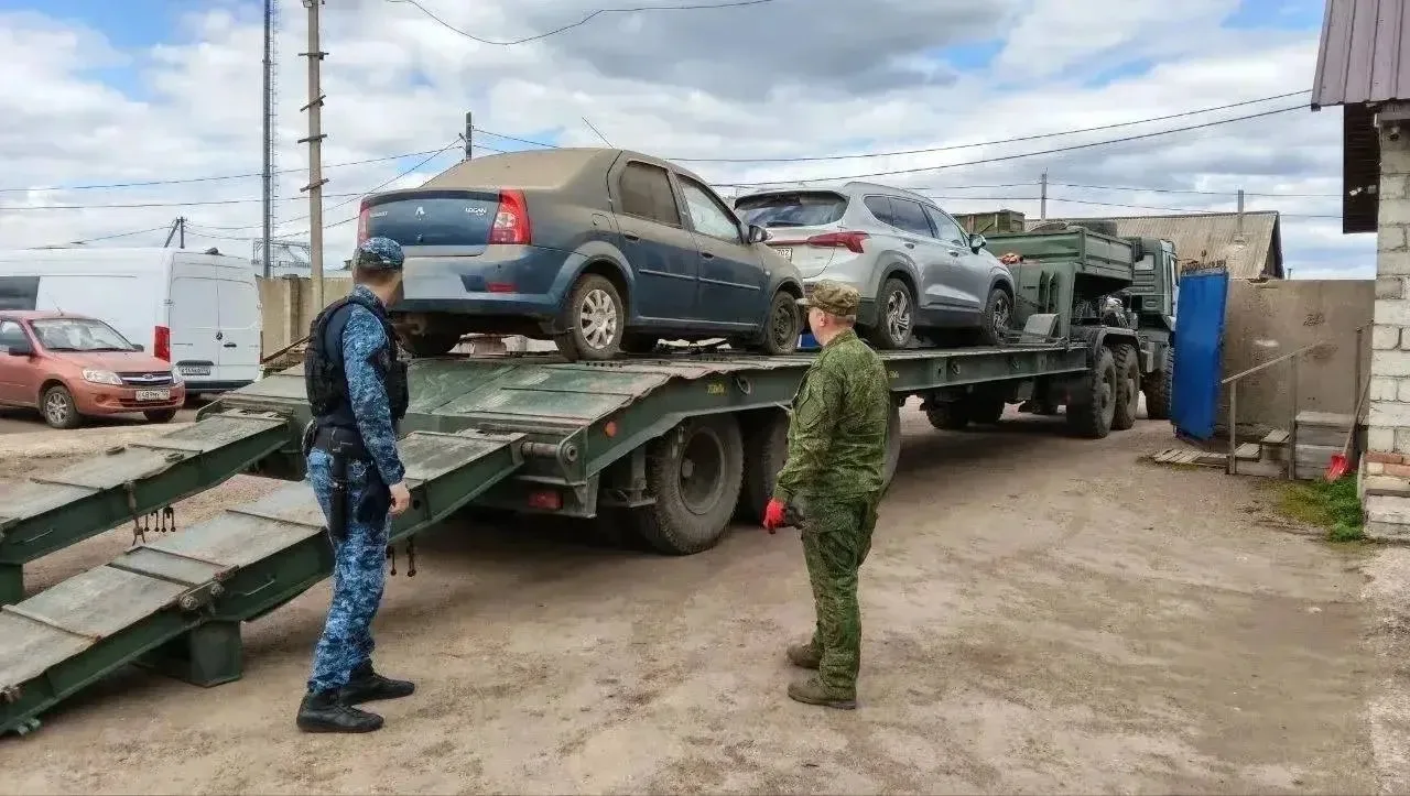 🚗 В Башкирии передали ещё 9 автомобилей нарушителей на фронт  Очередная партия изъятых машин отправи