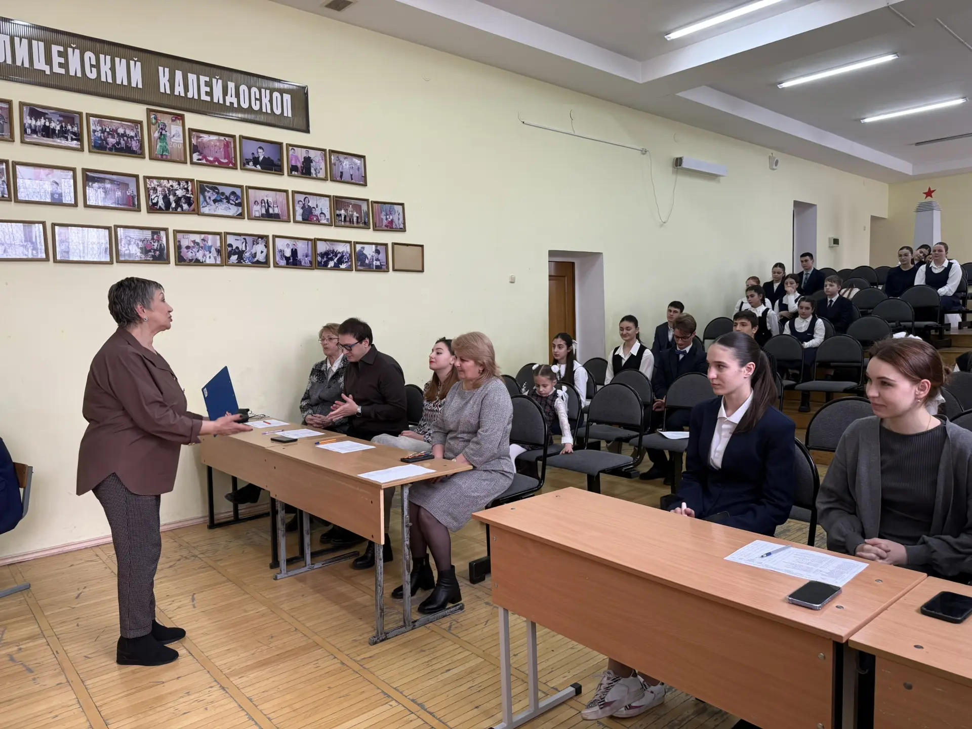 27 февраля 2026 года в МБОУ - лицее состоялось торжественное открытие ежегодного лицейского конкурса