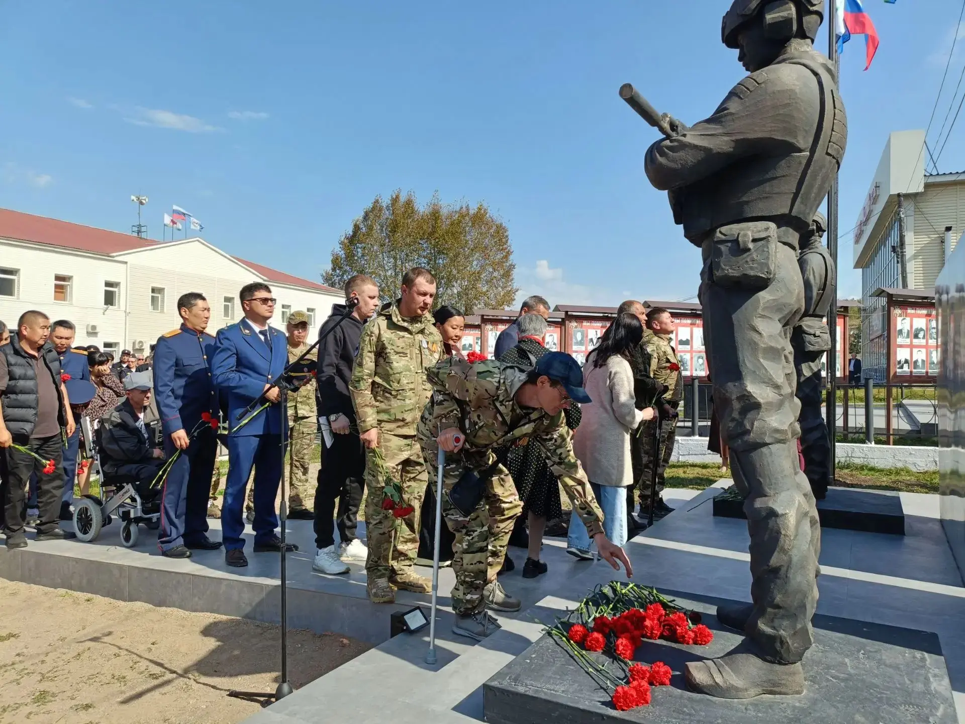 В Бохане торжественно открыли монумент