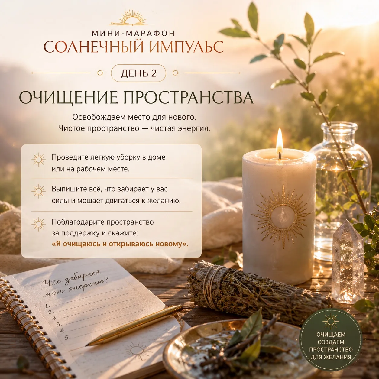 ДЕНЬ 2. НАЙТИ ИСТИННОЕ ЖЕЛАНИЕ


Сегодня мы будем искать не просто желание, а то, которое действител